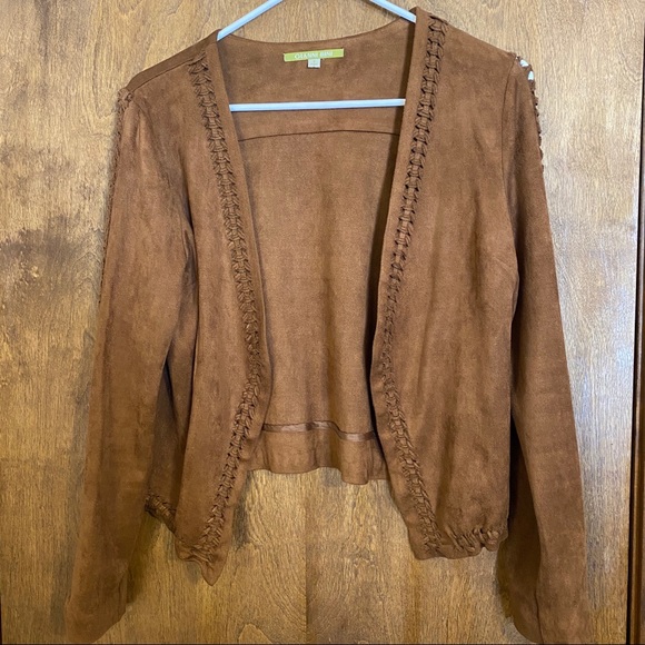 Gianni Bini suede detailed jacket - Picture 3 of 4
